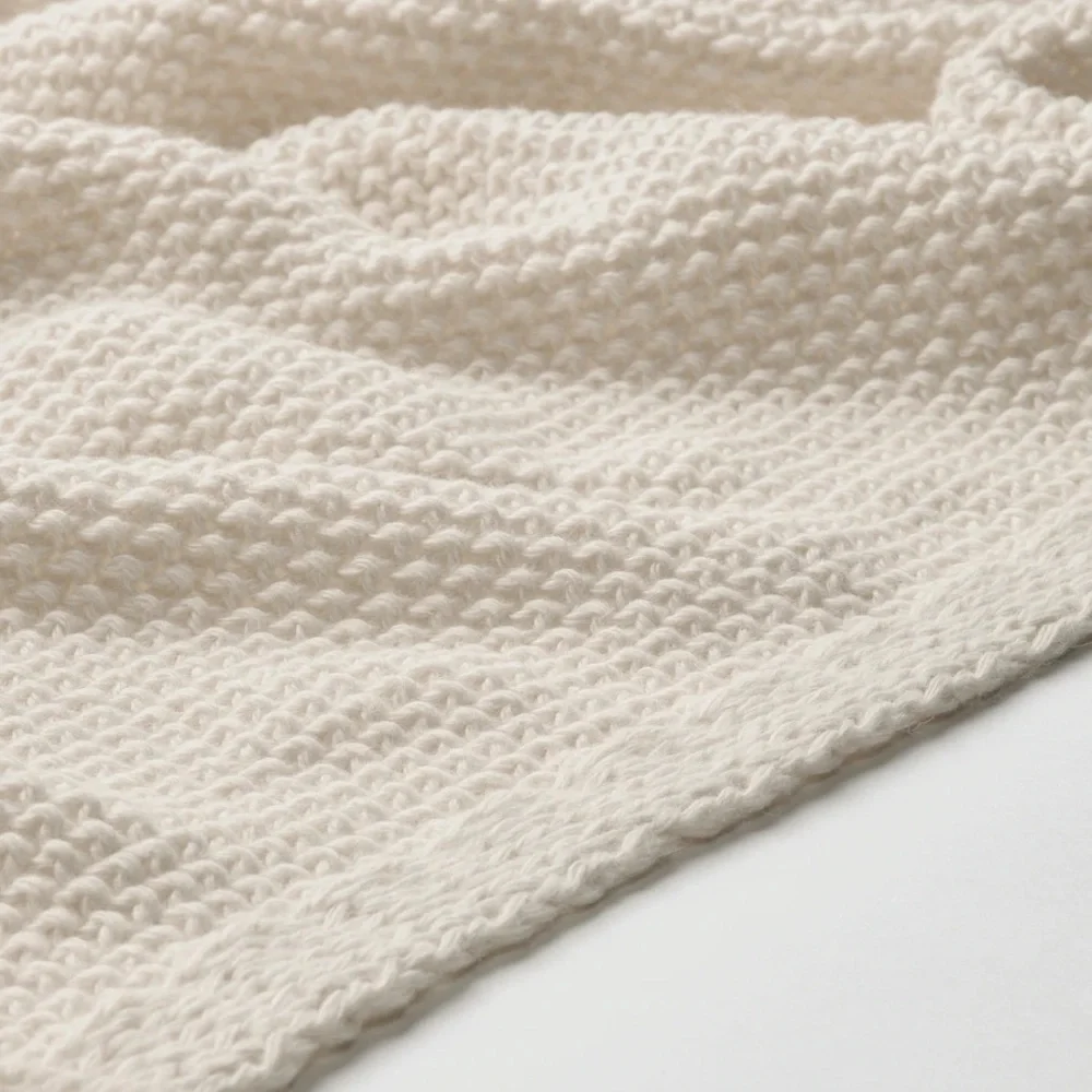 HUMLEMOTT Throw, off-white